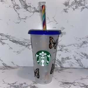 Custom Starbucks color changing tumbler